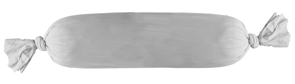 GulingZorg® Body Pillow – Rolkussen met sleeve wit - Langdurig bedgebonden ø20 x 90 cm, anti-allergeen