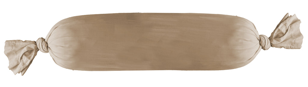 Guling-sleeve, Kussensloop zand, 185cm, 100% Katoen, Geschikt voor GulingBasic, XL en Zorg