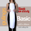 GulingBasic® Rolkussen met sleeve zand - BodyPillow ø20 x 90 cm, huistofmijtvrij - met bijvulrits